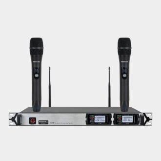 BT2200 Two Channels Handheld Wireless Microphone System