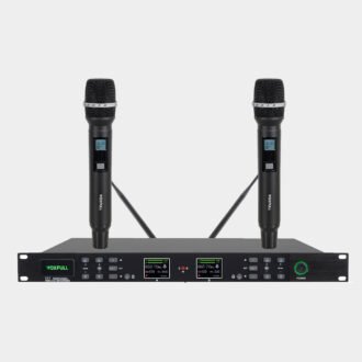 EV630 2 Channels Handheld Wireless Microphone System With Echo